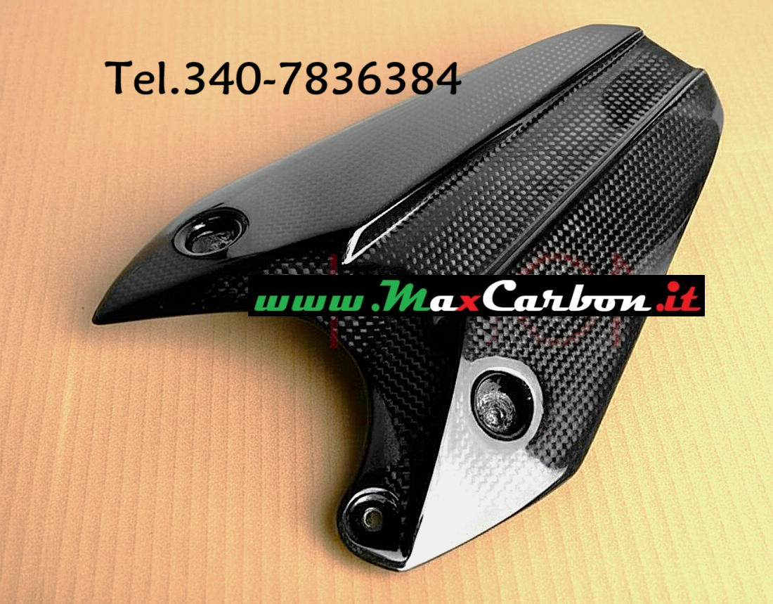 TRIUMPH DAYTONA 675 2013 AL 2016 E DAYTONA 765 MOTO2 PARAFANGO POSTERIORE CARBONIO LUCIDO CARBON REAR FENDER