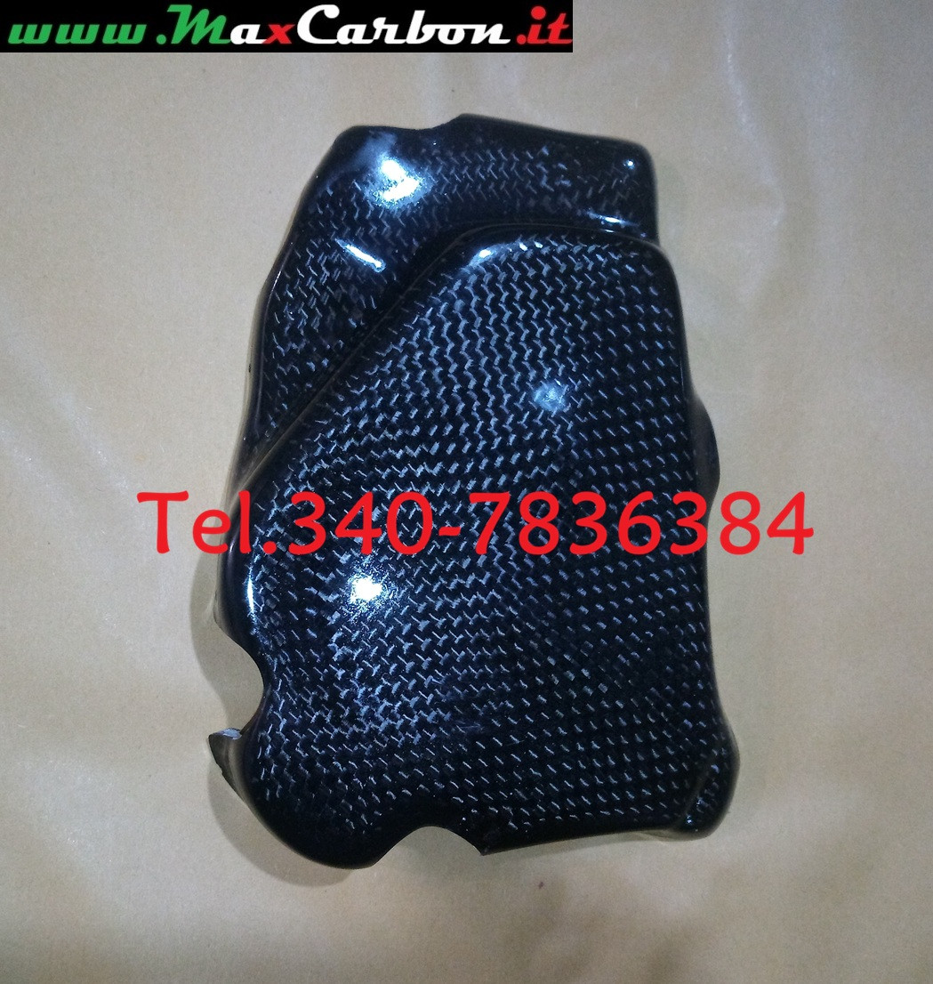 Copri Carter DESTRO Pick up Cover IN CARBONIO Yamaha R6 1999 al 2002 - immagine 2