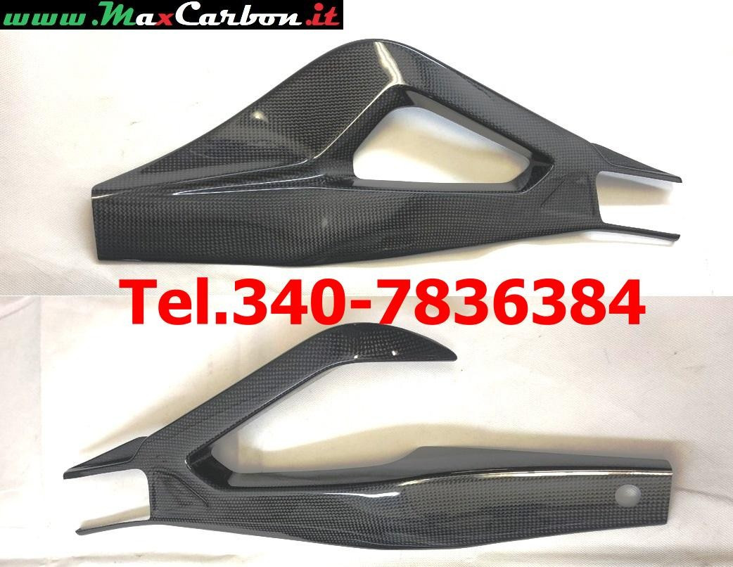Copri Forcellone In Carbonio Lucido BNW S 1000 R NAKED 2021 – 26 Carbon Swingarm Cover S1000R